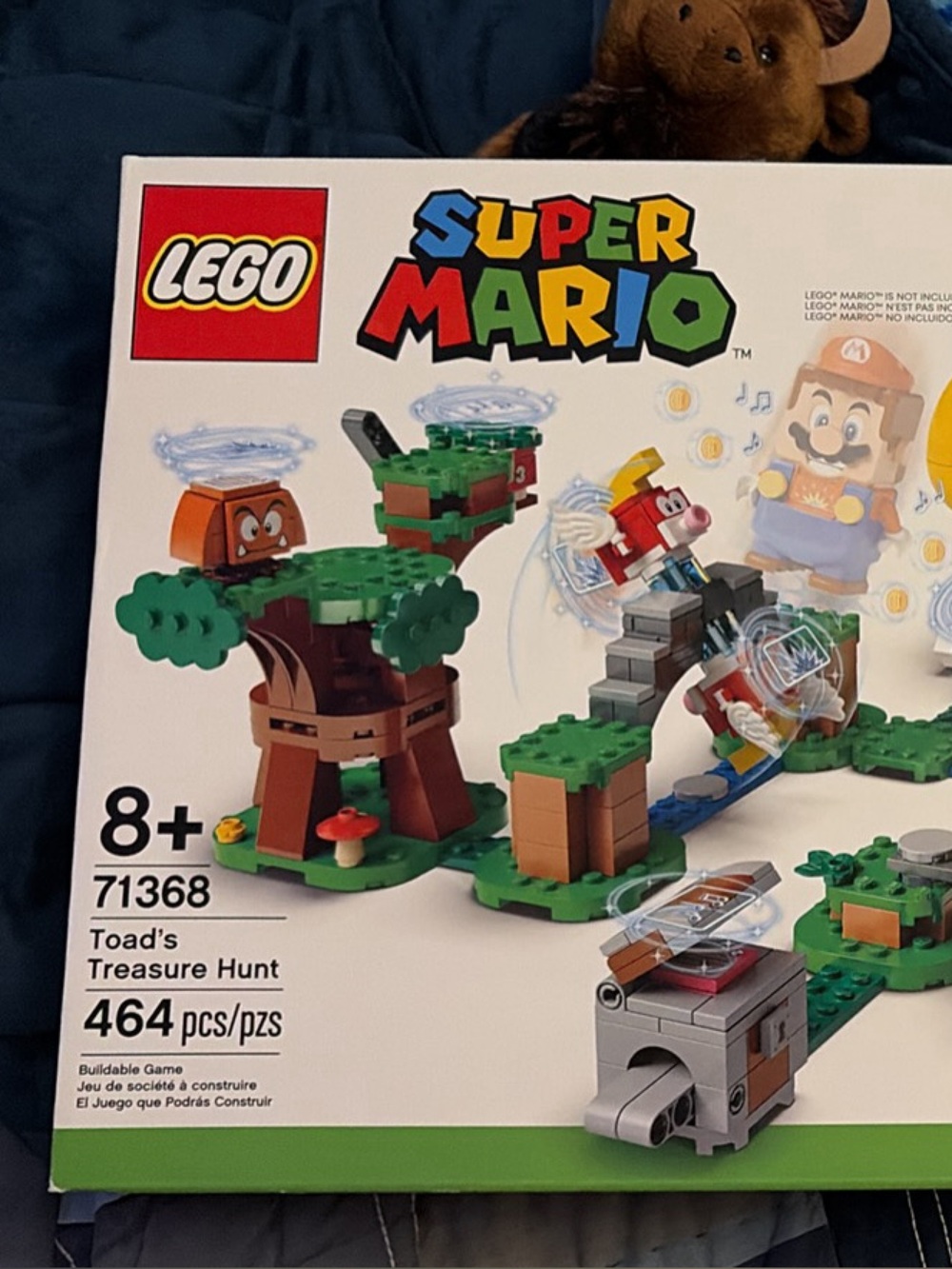 Lego Super Mario Set Toads Treasure Hunt